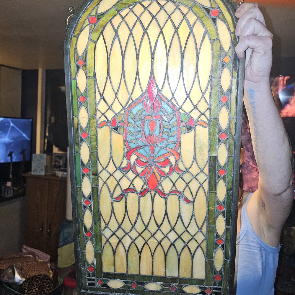 Stained Glass Window from church in Germany ww2